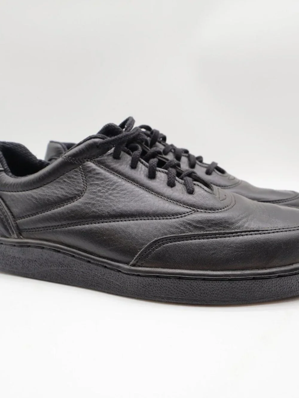 Thorogood Postal Oxford Shoes Mens 10 Black Leather USA Made NOS